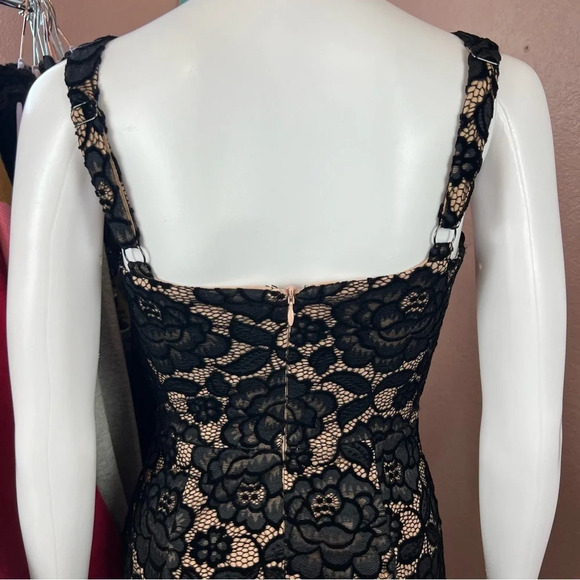 Dress The Population Nicole Velvet Lace Dress - Picture 14 of 16